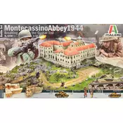 ITALERI komplet za model diorama 6198 - Montecassino 1944: Gustav Line Batte (1:72)