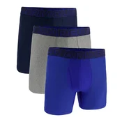 Bokserji Under Armour M Perf Tech 6in 3-Pack Blue XXXL