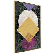 Poster - Squares and Circle 30x45