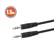 3.5mm JACK - 3.5mm JACK kabel 1,5m