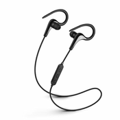 SAVIO brezžične slušalke, z mikrofonom, s slušalkami savio we-03 (dock, športne; brezžične, bluetooth; z vgrajenim mikrofonom; črne barve