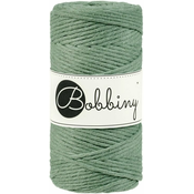 Bobbiny Macrame Cord 3 mm Eucalyptus Green