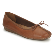 Clarks Balerinke rjava 39 EU Freckle DK Tan