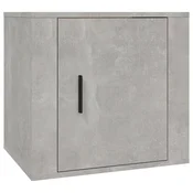 Vidaxl Nočna omarica betonsko siva 50x39x47 cm