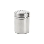 Container for sprinkling spices, with sieve, stainless steel, 7 x 10 c