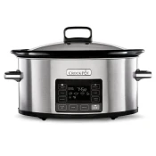 Crock-Pot CSC112X 6.5-litre slow cooker (silver)