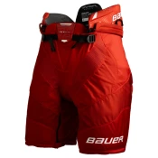 Hlače za hokej Bauer Vapor FLYLITE Red Senior L