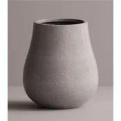 Casa Padrino luxury XXL garden decoration concrete flower pot gray A� 88 x H. 100 cm