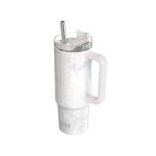 QUOKKA Quokka Vibe Smartgrip, Termo skodelica iz nerjavečega jekla Marble, 880ml, 40372