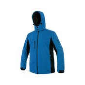 Podložena softshell zimska jakna CXS VEGAS modro-črna