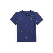 Polo Ralph Lauren Majica, plava / žuta / zelena / crvena