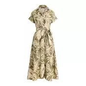 Lauren Ralph Lauren Dolga srajca  bež / oliva / bela