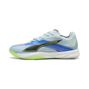 PUMA Accelerate NITRO™ SQD 5 Handball Shoes Unisex, Shoes, Aqua Glow/Black/Green Glare, 46