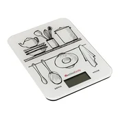 Melchioni Family ultratanka digitalna kuhinjska tehtnica - 10 kg, steklo