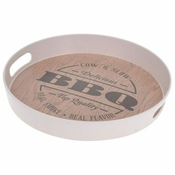 BBQ Okrogel pladenj za serviranje 30 cm