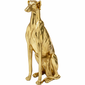 Meblo Trade Ukrasna figura Greyhound Bruno Gold 80cm 44x26x79,5h cm