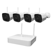 Uniview UNIVIEW, WiFi video nadzorni sistem – kit komplet 4x 2MP nadzornih kamer z vrhunsko sliko in bazno postajo, (20494921)