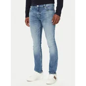 Guess Jeans hlače Miami M6YAN1 D1478 Svetlo modra Skinny Fit