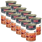 Animonda GranCarno Original Adult – svinjina in perutninska srca 12x400g