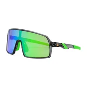 Luki Unisex naocare za sunce, Crno-zelene