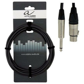 Kabel za mikrofon (XLR(f) – mono) Alpha Audio Peak Line Gewa