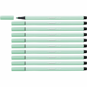 STABILO Pen 68, 1 boje, Tirkizno, Vrh u obliku metka, 1 mm, Tirkizno, Heksagonalni