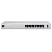 Ubiquiti stikalo 1G 24-port rack 2xSFP 16x PoE Unifi Gen2 USW-24-POE
