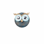 Wallity Zidna dekoracija Owl 3, 19x19 cm, Šarena