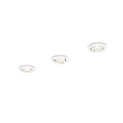 Philips 59243/31/E7 - Set 3x ugradna svetla ENIF 1xGU10/50W/230V
