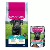 EUKANUBA Adult L XL briketi za pse s piščancem, 15 kg