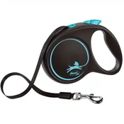 Flexi Black Design Povodca Light Blue 5 m
