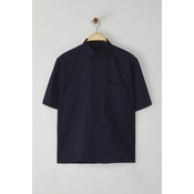 Trendyol Navy Blue Boxy Shirt