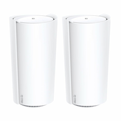 TP-Link Deco XE200(2-pack) AXE11000 Whole Home Mesh Wi-Fi 6E System(Tri-Band)
