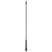 Northix Avto antena 40 cm vklj. M5 in M6 adapterji