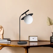 Opviq Stona lampa, Crna