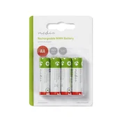 Nedis BANM26HR64B polnilna Ni-MH baterija, AA, 1,2V, 2600 mAh, 4 kos