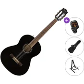 Fender CN-60S WN SET 4/4 Black Klasična gitara