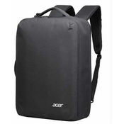 Acer Urbani nahrbtnik 3v1 (nahrbtnik/torba/ramenska torba), 15,6-17,3, črna, dva velika žepa, 30 x 12 x 44 cm, 0,85 kg