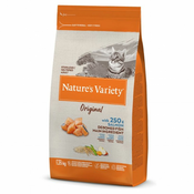 NATURES VARIETY Hrana za macke sa lososom Original Adult Sterilised 1.25kg