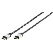 VIVANCO VIVANCO High Speed HDMI Ethernet 1,2m črn kabel, (5000006345)