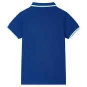 shumee Otroška polo majica temno modra 104