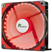 INTER-TECH ventilator ARGUS L-12025 (Crveni) - 88885413  Ventilator, Vazdušno hladenje, 120 x 120 x 25 mm