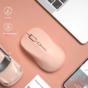 B.O.W Bežicni miš, 2.4GHz, Roze
