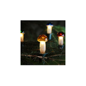 Niz lampica TOADSTOOL 12xE10 10,7m topla bela
