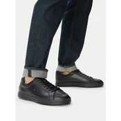 Calvin Klein Superge Low Prof Cupsole Lth HM0HM02123 Črna