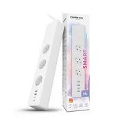 Modee SMART vtičnica Tuya Wi-Fi 3-smerni 1,5 m kabel 1,5 mm2 bakreni kabel + USB 16A