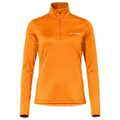 VAUDE Livigno Halfzip II ženski pulover, oranžna (36)