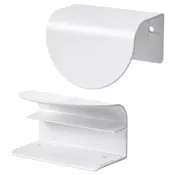 LATMASK Zakaciva rucka, bela, 60 mm 2 komada