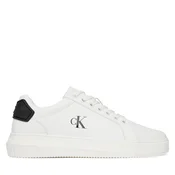 Superge Calvin Klein Jeans Chunky Cupsole Ru Patch Lth YM0YM01296 Bela