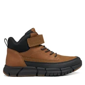 Geox Gležnjarji J Flexyper Boy J369BA 032ME C0013 M Rjava